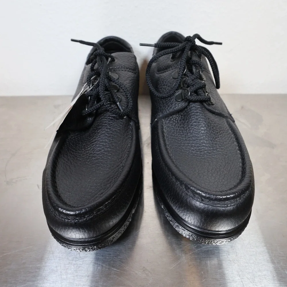 Red Wing 8624 Oxford Shoes Mens 9.5 D Black Leather Vintage USA Deadstock Work